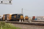 CSX 6408, 858 in the yard.